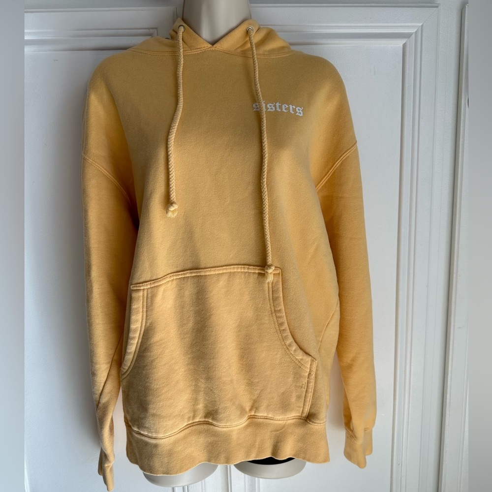 James Charles Sisters Creamsicle Orange Hoodie. Size Medium